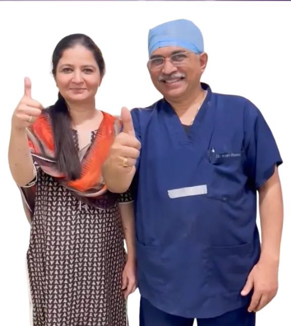 Dr Milan Doshi & Dr Dimple Doshi Transparent BG